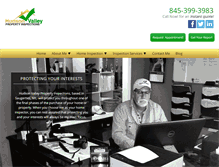 Tablet Screenshot of hudsonvalleypropertyinspections.com